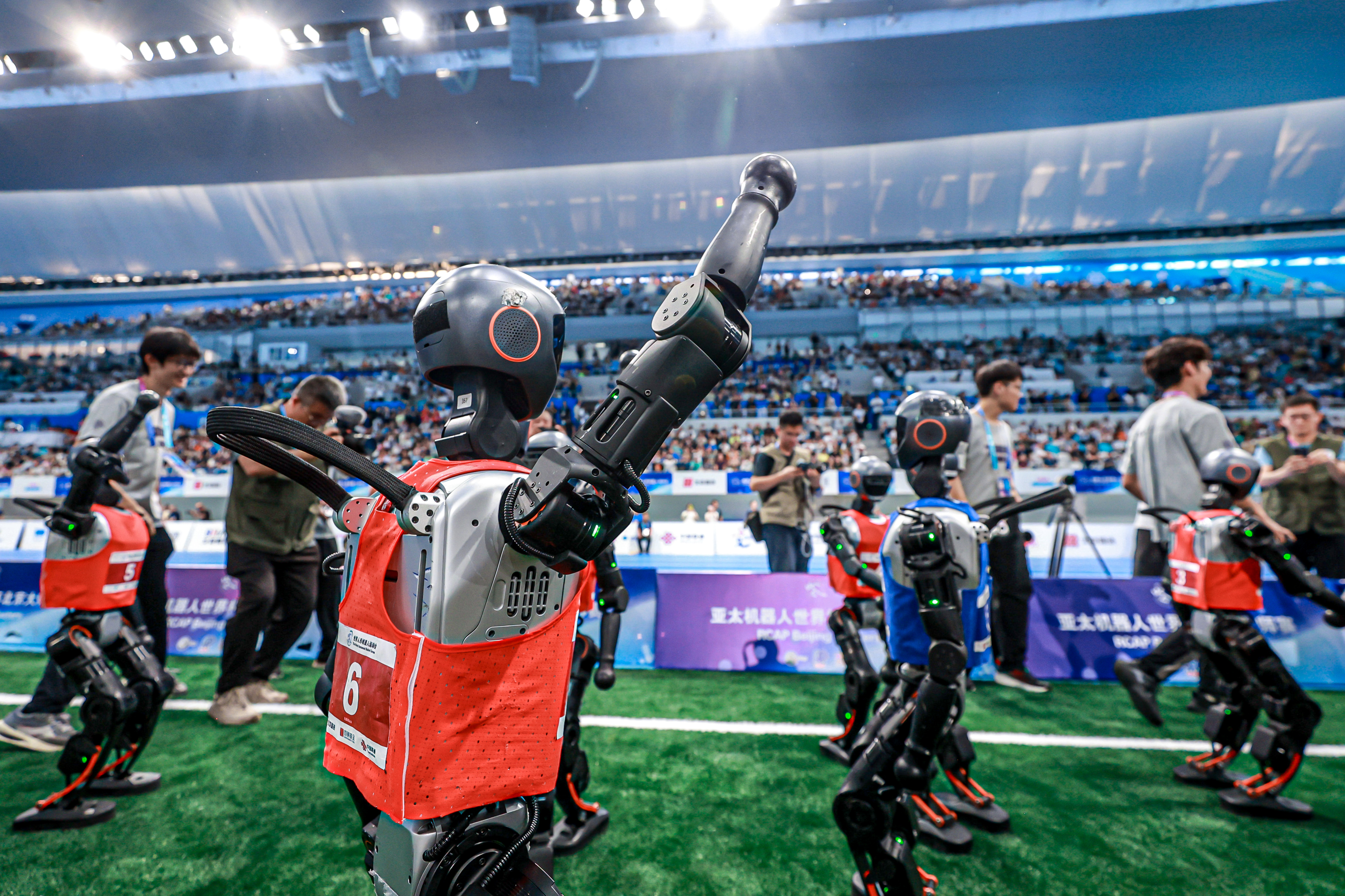 的比分, 在世界人形